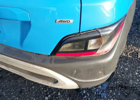 2022 Hyundai Kona Sel z USA, uszkodzony, nr VIN KM8K6CAB4NU890054